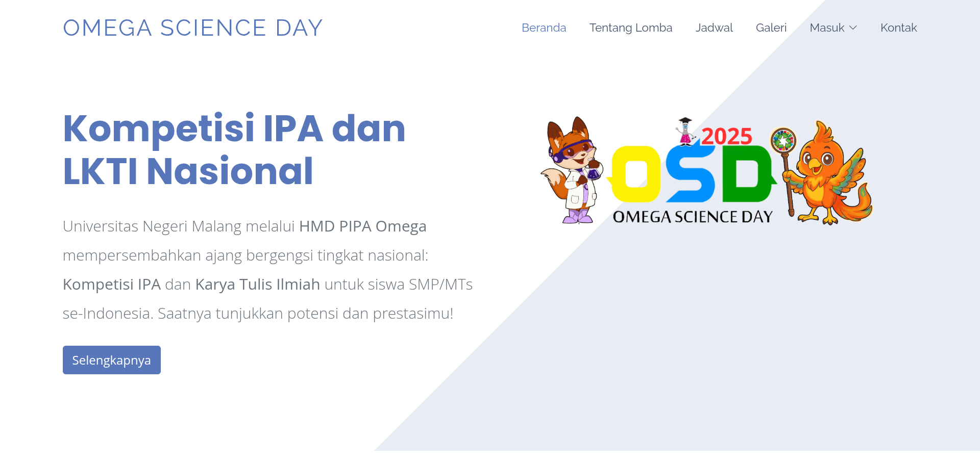 Omega Sience Day